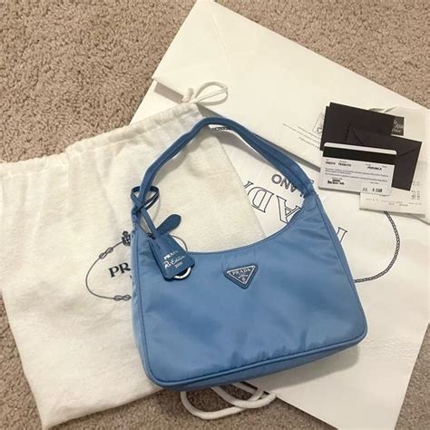 periwinkle prada bag|2000 prada mini bag.